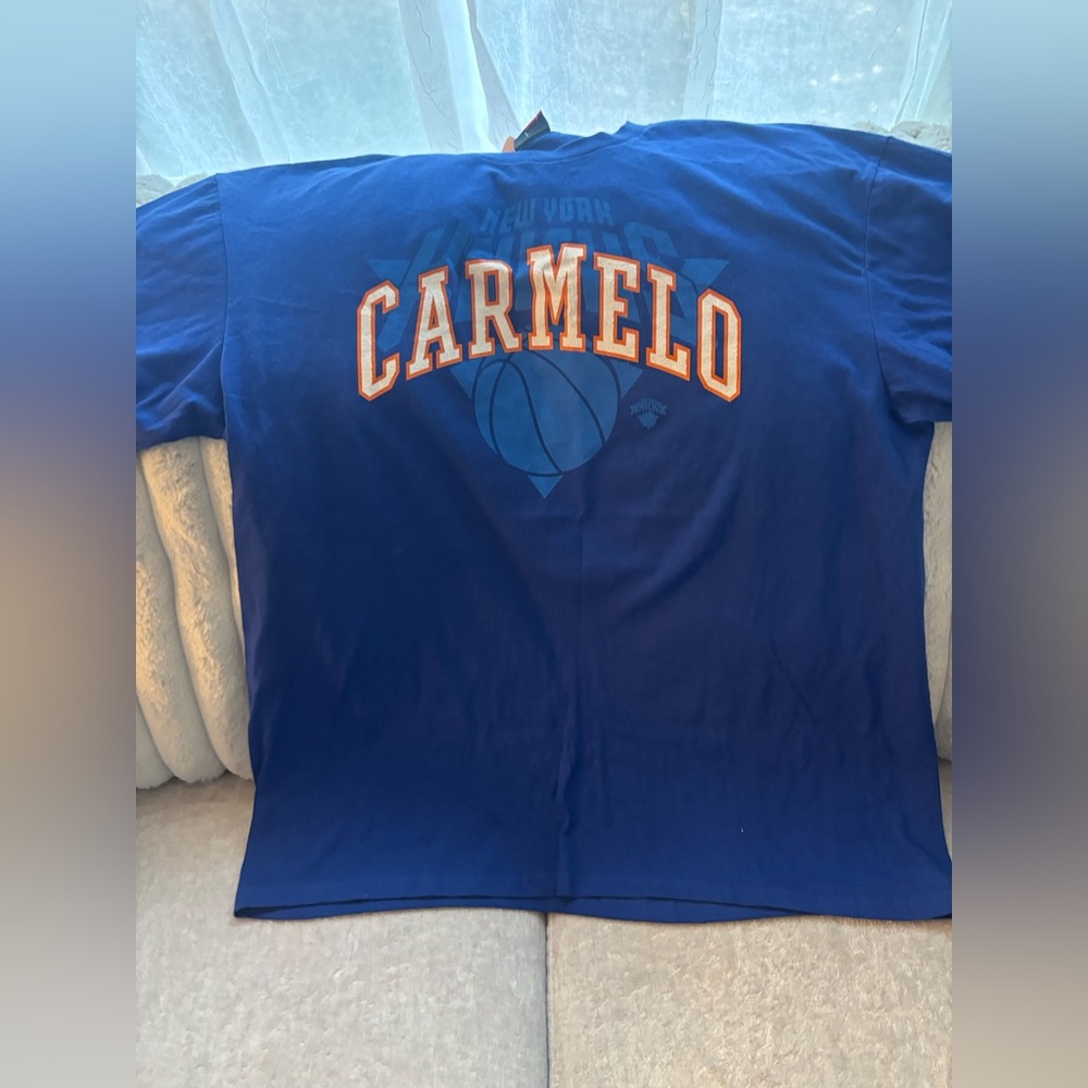 2xl majestic brand, Carmelo Anthony, Knicks T-shirt